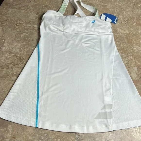 Exercise dress,sport dress,tennis dress,activewear white,NWT , vtg tag - Picture 10 of 14